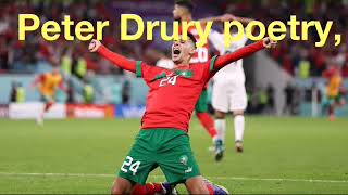 Morocco win vs Portugal, Peter Drury 💯💯💯