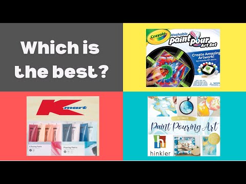 3 Paint Pour Kits - Which is Best?
