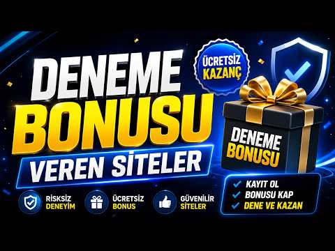Deneme Bonusu Veren Bahis Siteleri 2026 - Deneme Bonusu Veren Siteler - Her Gün 1 Deneme Bonusu