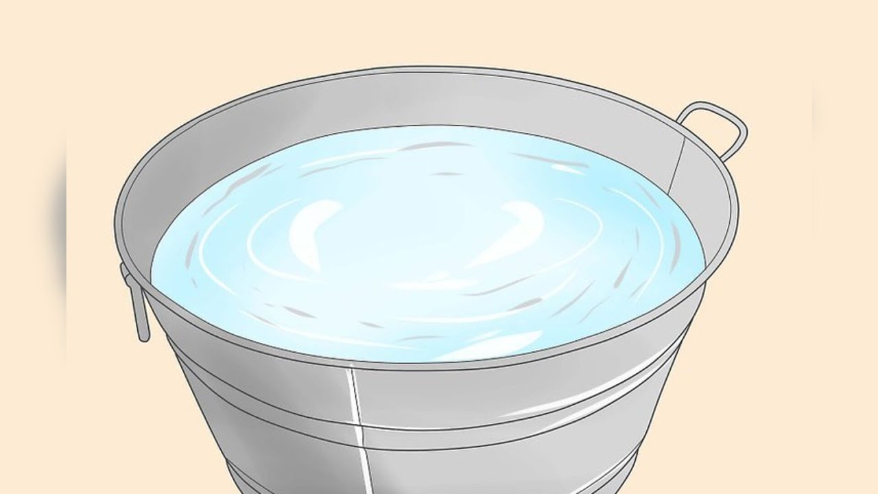 Тазик рисунок для детей