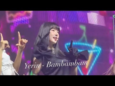 230823 예린 - 밤밤밤 직캠 (컴백쇼케이스)(A구역 1열)