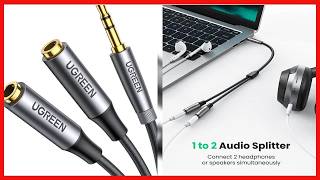 UGREEN 2-Way Headphone Splitter Review: Share Audio Seamlessly Anywhere Maximize Your Audio Experience With Ugreen Headphone Splitter