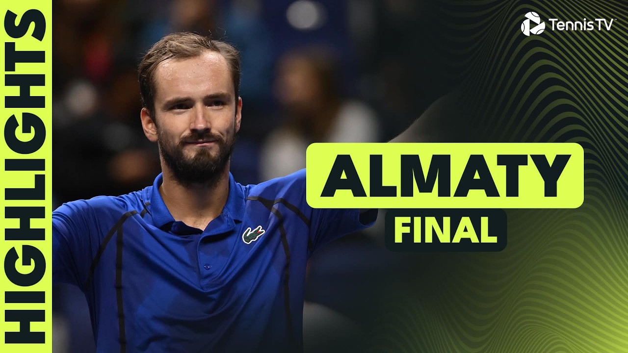 ⁣Daniil Medvedev vs Nikoloz Basilashvili For The Title 🏆 | Almaty 2026 Final Highlights