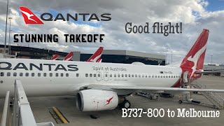 Trip Report | Qantas (economy) | B737-800 | Sydney (SYD) to Melbourne (MEL)