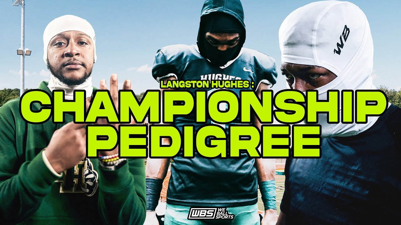 Langston Hughes Football Championship Pedigree (2022) YouTube