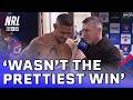 Dane Gagai reacts to a 22-20 nail-biter against the Dragons: In the Sheds | NRL on Nine
