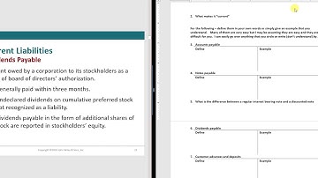 Intermediate Ch 13 video to warranties
