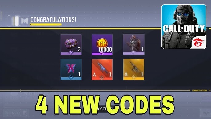 🎂CODM - 4TH ANNIVERSARY🎂 on X: *NEW* Get Free 1000 CP in COD Mobile!  Epic Character Skin + Redeem Codes! COD Mobile Season 4 #CODMobile    / X