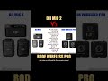 DJI Mic 2 VS Rode Wireless Pro Ultimate Comparison [ Watch Before You Buy ]