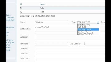 Product Custom Attributes