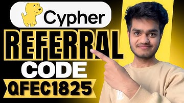 Cypherhq Referral Code : (QFEC1825) Flat 10% Off On Trading Fees | Cypherhq Invite Code
