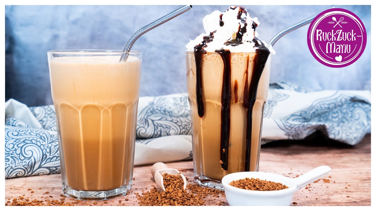 Der beste Eiskaffee - geeister Kaffeeschaum aus dem Thermomix® TM5/TM6