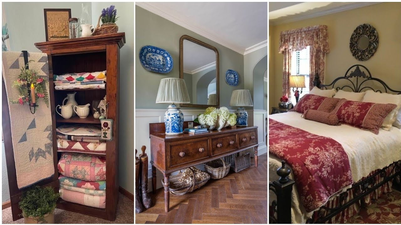 Ностальгическая винтажная атмосфера и вдохновение для оформления дома. Вдохновение для декора в с...