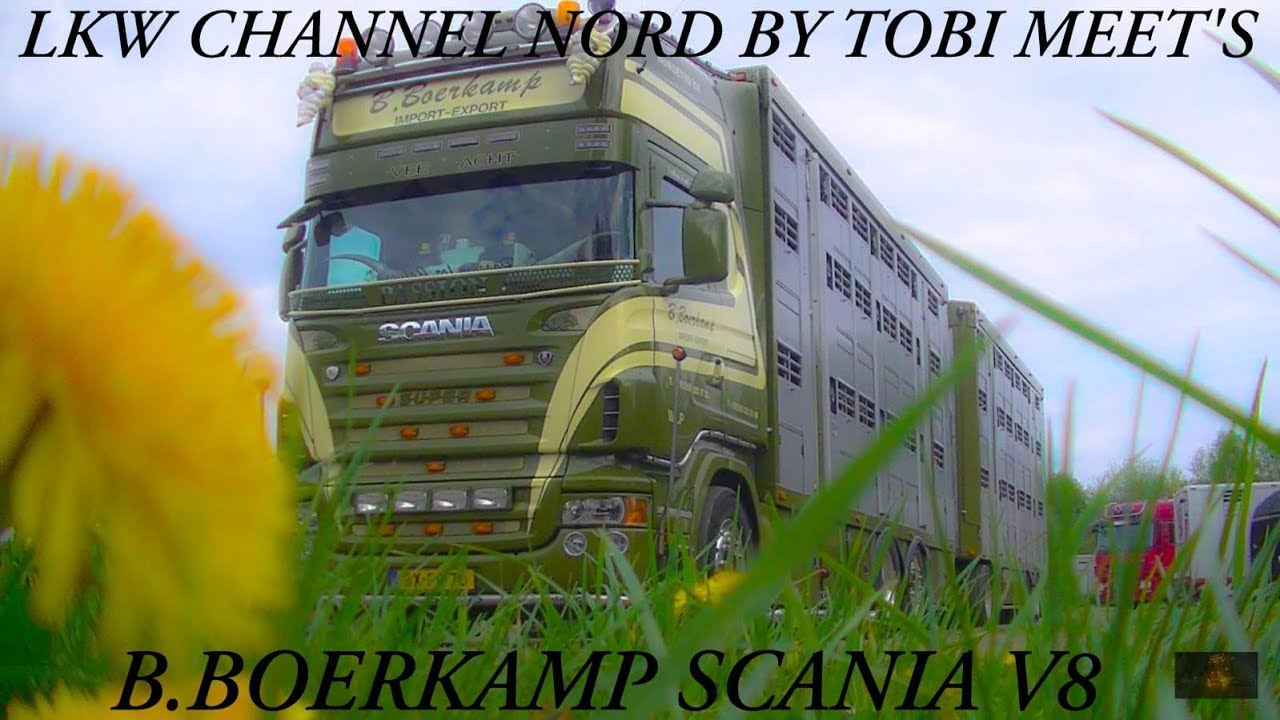 SCANIA R500 V8 SOUND Open Pipe B. Boerkamp Royal Class Interior