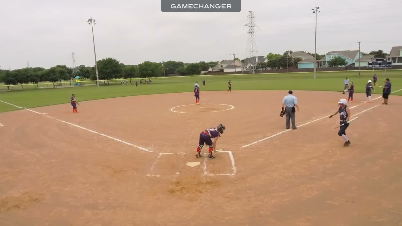 Jaden #14 fields a single to CF