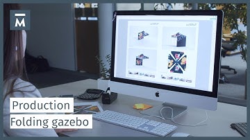 Production of our canopy tents | Mastertent®