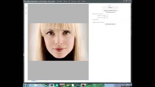 Увеличение глаз и губ в фотошопе