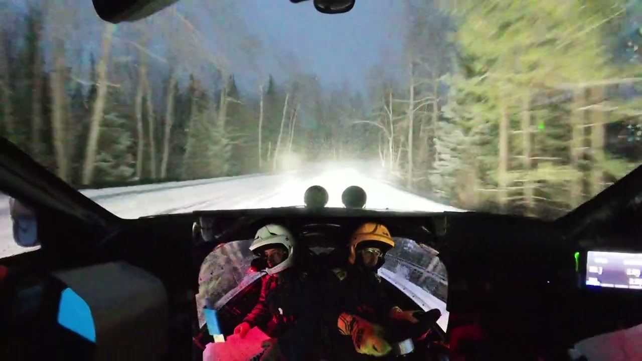 SnoDrift 2025 Stage 15 SHORELINE-SAGE CREEK Hathaway/Bukky Honda Civic 