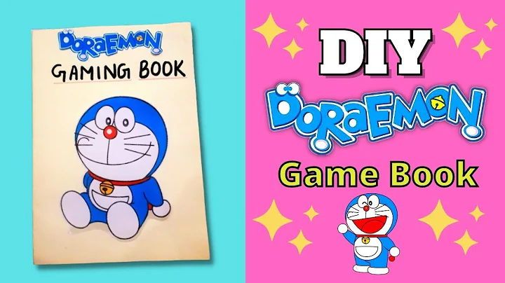 DIY Doraemon game book | Inspired by @PriyaSinghCraft / Doraemon game book making /gaming book