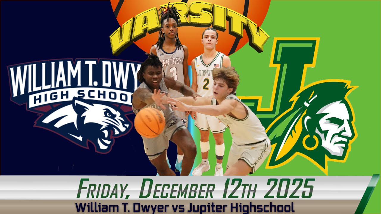 12.12.2025 Dwyer vs Jupiter Highschool Varsity Basketball