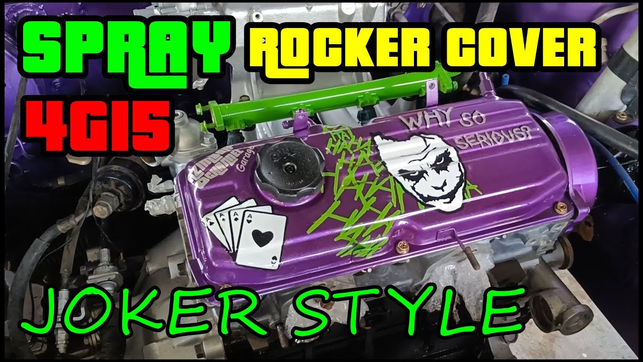 SPRAY ROCKER COVER 4G15 JOKER STYLE
