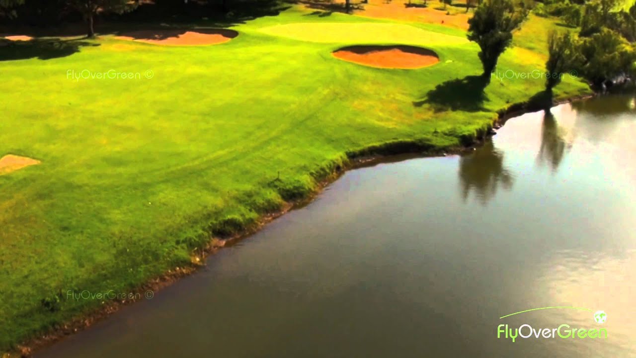 Bellville Golf Club drone aerial video Bellville Course Hole12
