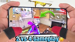 Poco X7 Pro Free Fire gameplay test 2 finger handcam M1887 onetap headshot