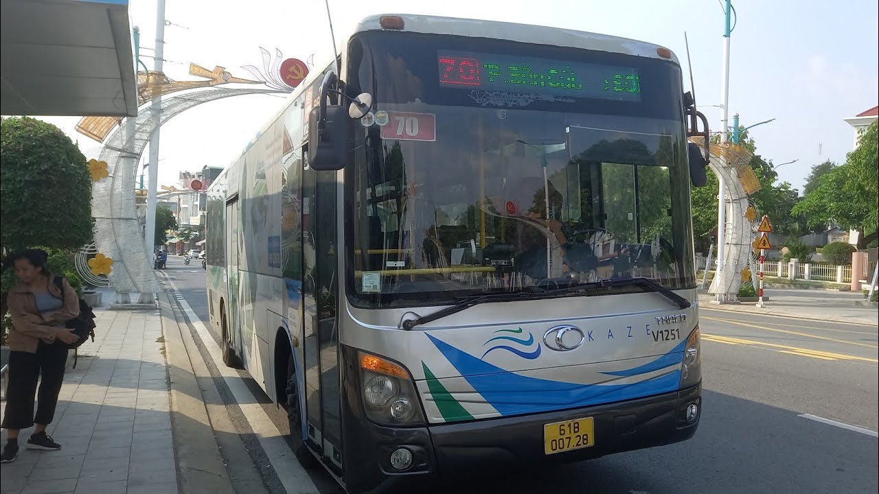 KAZE Bus - Lộ trình chi tiết Tuyến 70 (Hồng) : Bưu điện Thành Phố Bến Cát - SORA gardens