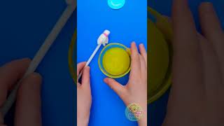 Let’s Make Rainbow Bubble Art! 🌈🎨 Blow With Straws! 💨😃