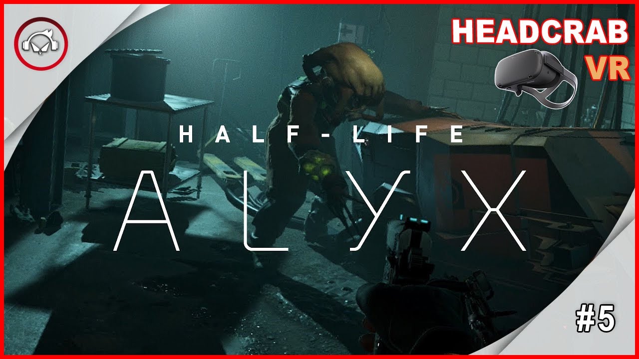 Miniatura do vídeo Half Life Alyx, Headcrab VR #5 - Gameplay PT-BR