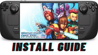 Steam Deck Guide: Installing Phantasy Star Online