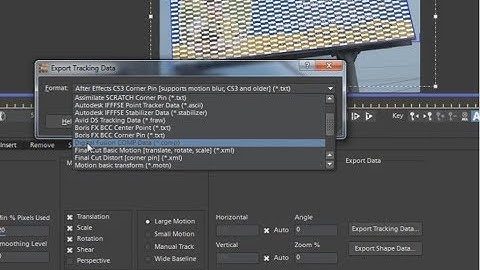 how to import Mocha tracking data into Fusion