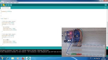 06 - Arduino For Döngüsü ile Çoklu Led Kontrolü