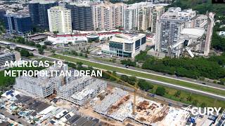 Andamento da obra Américas 19 | Metropolitan Drean