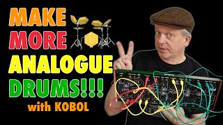 Behringer KOBOL: Analogue Drums Tutorial (Live!)