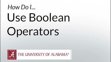 How to Use Boolean Operators