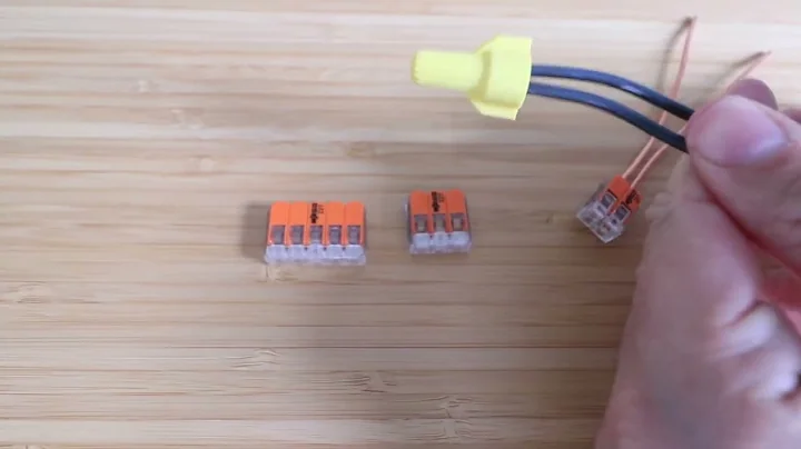 WAGO Wire Connectors vs Traditional Wire Nuts:  What Is Faster?