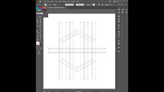 Monogram AAA Letter LoGo tutorial #shorts