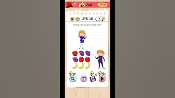 brain test level 383||bring the lovers together||brain test official