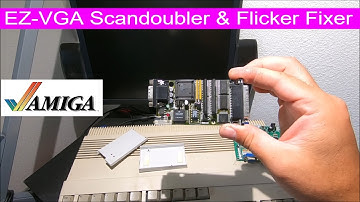 EZ-VGA ScanDoubler & Flicker Fixer for Commodore Amiga 500 600 1200 1000 2000 3000 4000 MV1200