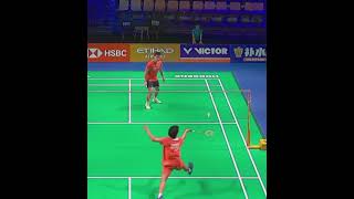 Nice Position Smash Brian Yang vs Shrey Dhand #badminton#sports #shorts #羽毛球  #badmintoncompetition