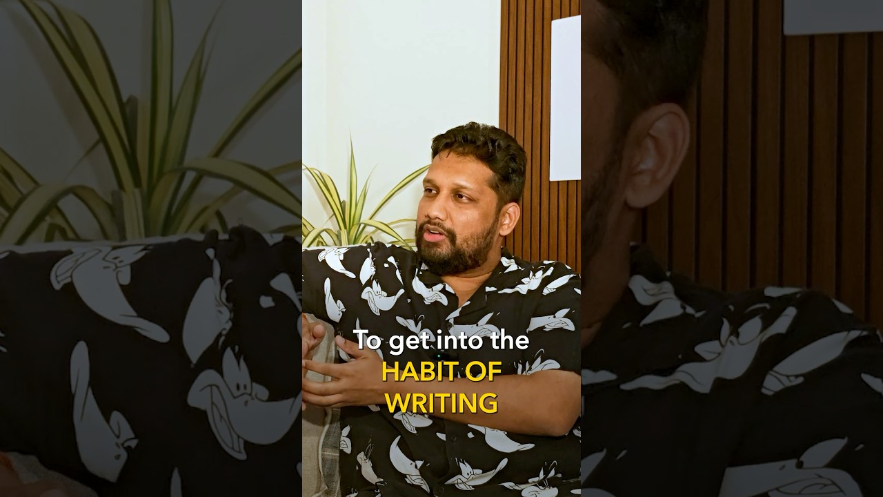 It Took Me 1 Year to Build This Simple Writing Habit #scriptwriting