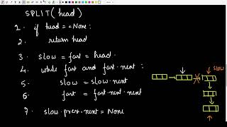 GeeksForGeeks | Merge Sort on Doubly Linked List