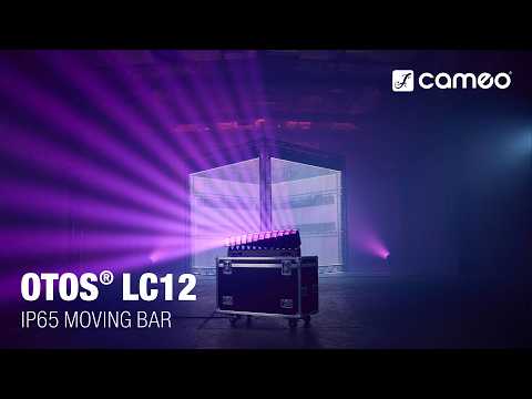 Create Motion: Cameo OTOS® LC12 - IP65 Moving Bar