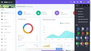 Alfa Admin Bootstrap Admin Dashboard