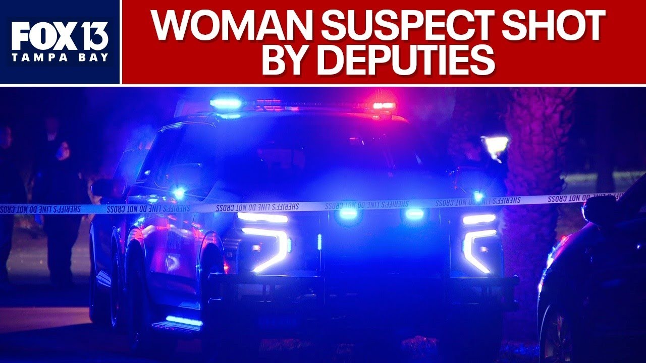 Woman suspect killed in deputy-involved shooting - YouTube