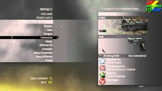 Call of Duty Modern Warfare 2 Multiplayer:  Custom Classes