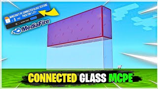Best Clear Glass Mod for Minecraft PE 1.21.81 | Connected Glass Addon! screenshot 3