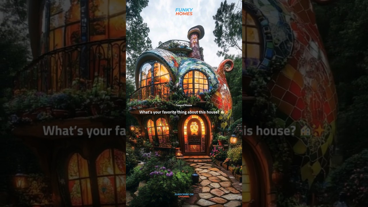 Step Inside the Teapot House! 🌟 AI’s Most Whimsical Home Creation 