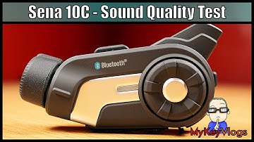 Sena 10C - Audio/Sound Quality Test: Solo, Intercom, Music, FM Radio & Phonecall || MyKeyVlogs